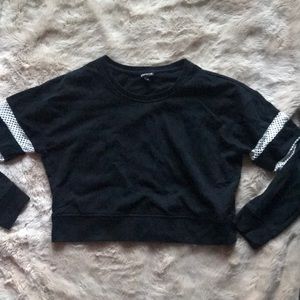 Black and white sweater